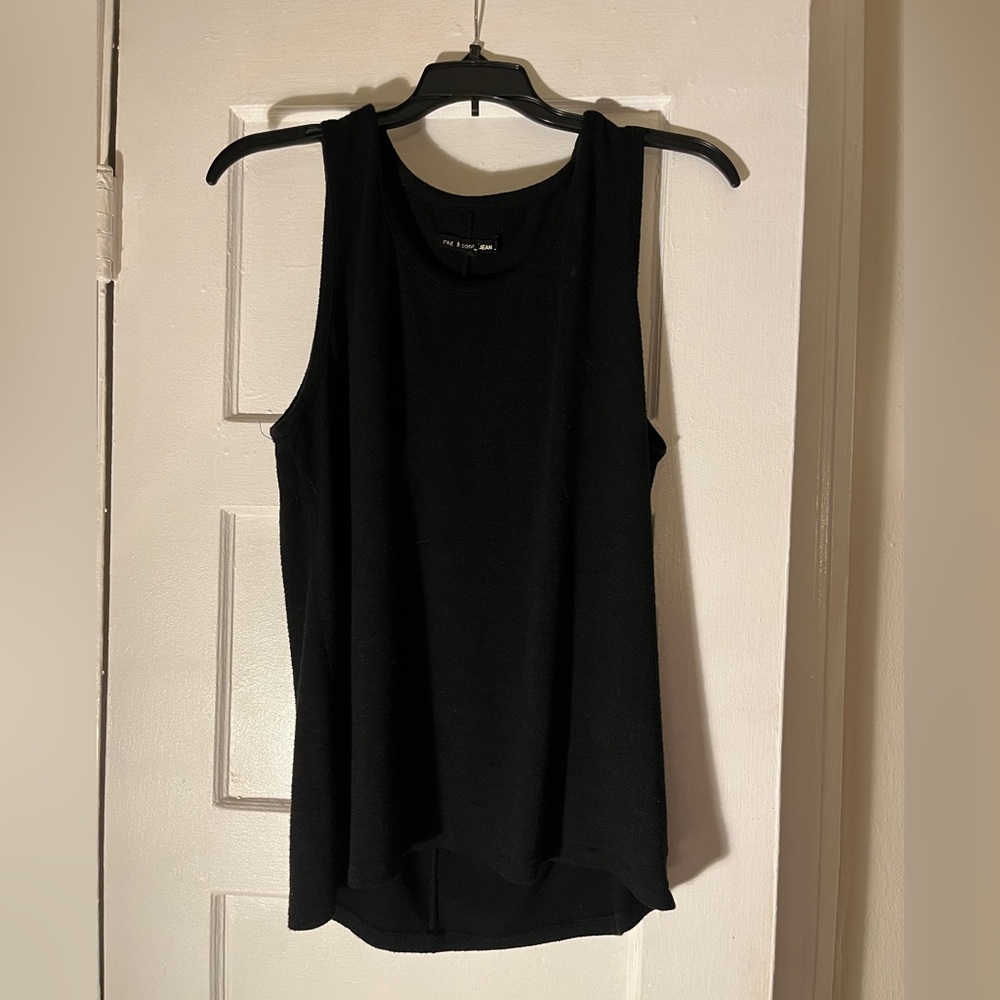 Rag & Bone Black Knit Tank